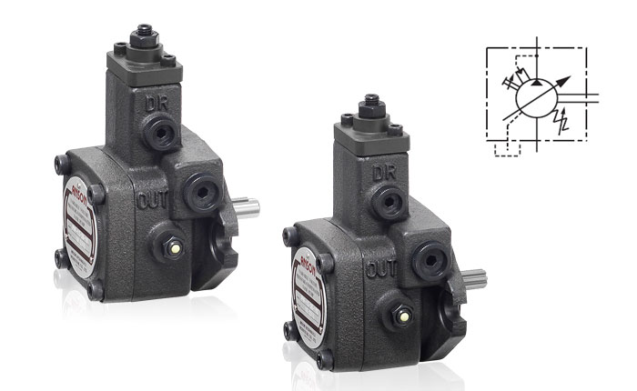 PVF-8-12-15-20 PVF-15-20-10 Anson Hydraulic Variable Vane Pump